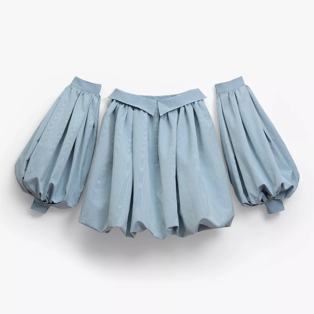 Balloon Dress with Sleeves Zara Icons Limited Edition